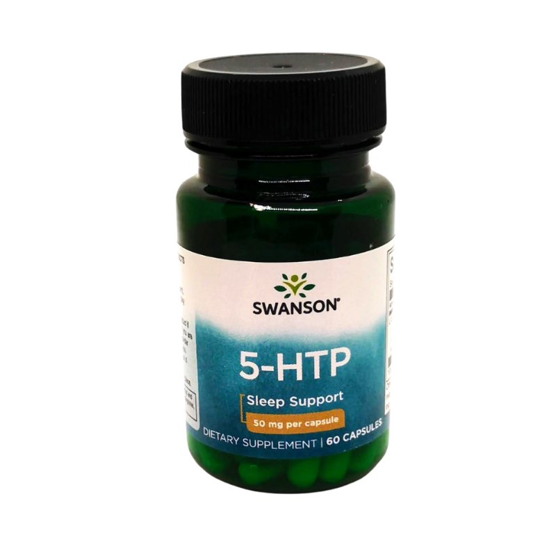 5-HTP Swanson 50mg 60 Kapseln Kornkammer Natur