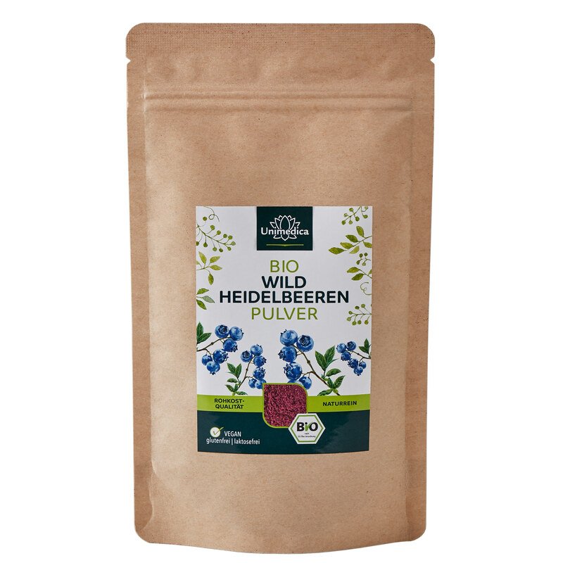 Bio Wild Heidelbeeren Pulver - 100 g