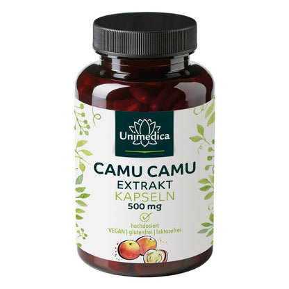 Camu Camu Extrakt - 500 mg - 120 Kapseln