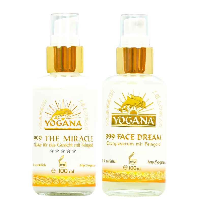 Yogana Gesichtsset bestehend aus Face Dream 100ml und The Miracle 100ml