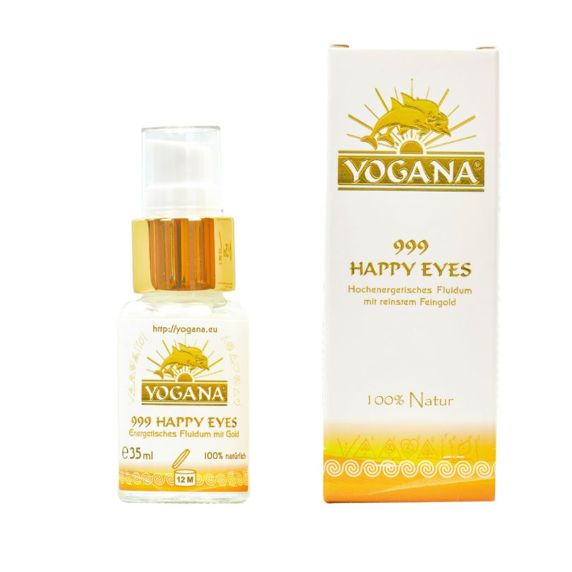 999 Happy Eyes Yogana 35ml Augencreme Augen Schönheit Frau Kopf Yogana Kornkammer Natur