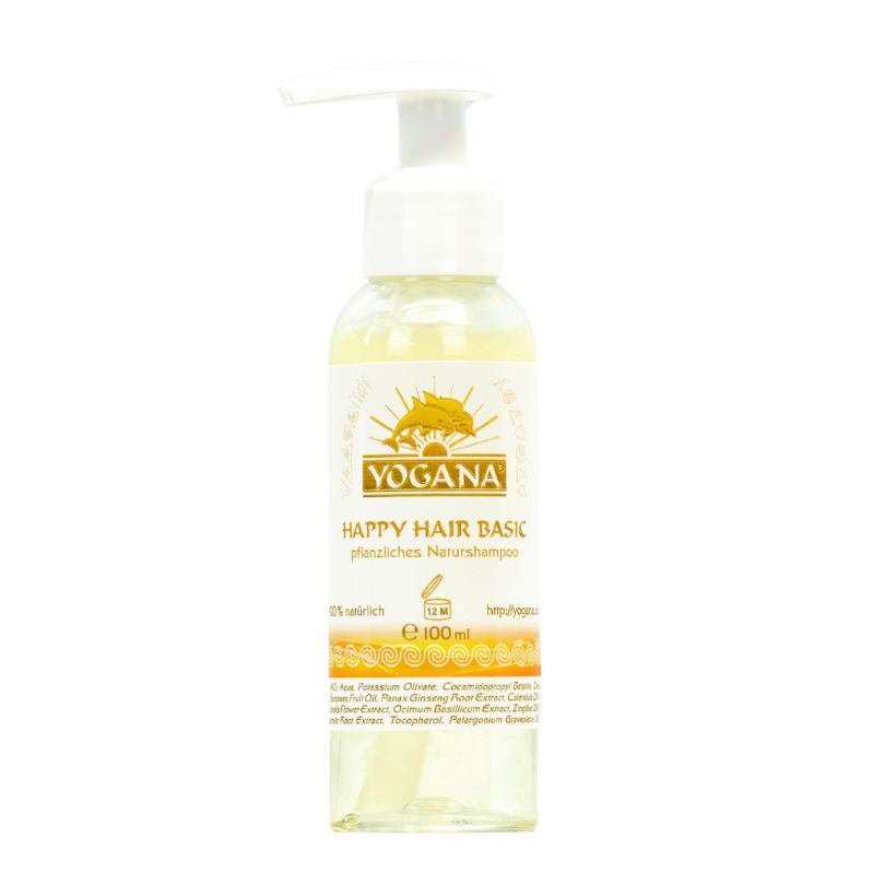 Happy Hair Basic Naturshampoo 100ml Yogana Haar Haare