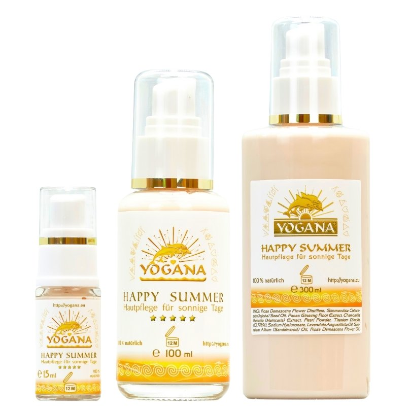 Yogana Happy Summer - 15-300ml Hautpflege für sonnige Tage Kornkammer Natur