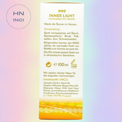 999 Inner Light HN Yogana 100ml Herz Niere Wasser Knochen Herz Organstärkung Blase Wasser Kornkammer Natur