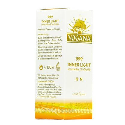 999 Inner Light HN Yogana 100ml Herz Niere Wasser Knochen Herz Organstärkung Blase Wasser Kornkammer Natur