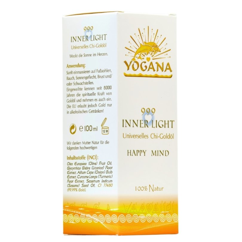 999 Inner Light MC Yogana 100ml Mind Chi Mann Körper Gehirn Frau Feinstofflich Kornkammer Natur Leber Milz Yogana Organstärkung Leber Kornkammer Natur Körper Öl Lotion