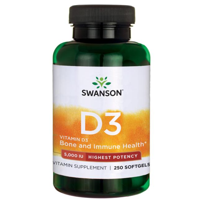Vitamin D3 (hochdosiert) 250 Softgels