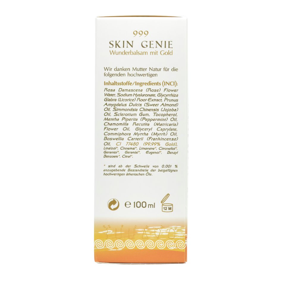 999 Skin Genie Heilbalsam Yogana Körper Frau Feinstofflich Hautcreme Körpercreme Kornkammer Natur 100ml